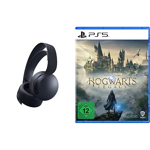 PULSE 3D™-Wireless-Headset - Midnight Black [PlayStation 5] + Hogwarts Legacy (PlayStation 5) von Playstation