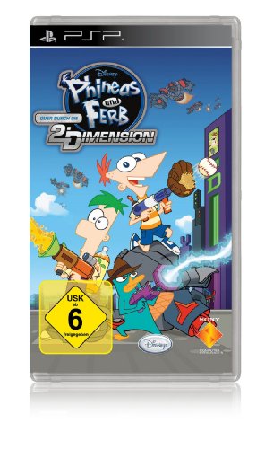 Phineas und Ferb - Quer durch die 2. Dimension - [Sony PSP] von Playstation
