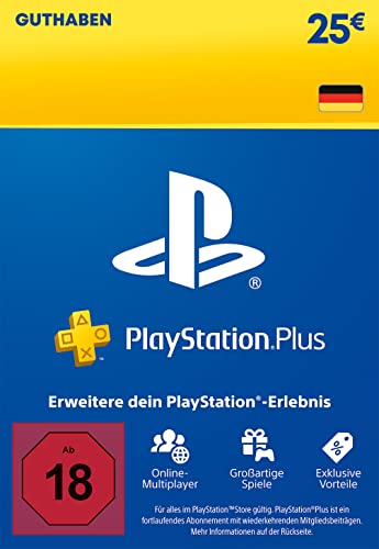 PlayStation Guthaben für PlayStation Plus Essential | 3 Monate | 25 EUR | PS4/PS5 Download Code - PSN deutsches Konto von Playstation