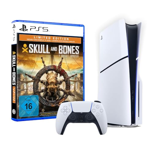 Playstation®5 (Modellgruppe – Slim) + Skull and Bones Limited Edition 5 von Playstation