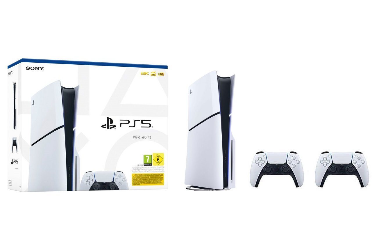 Playstation 5 Disk Edition (Slim) (inkl. 2. Controller) von Playstation