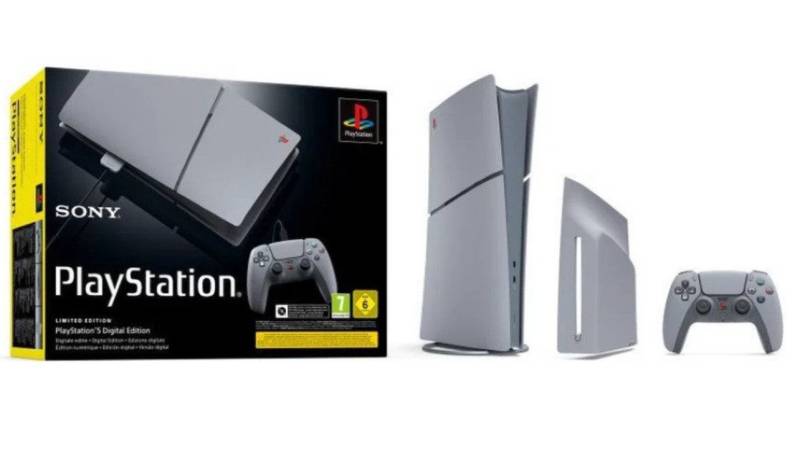 Playstation Digital-Edition (Slim) – 30th Anniversary Limited Edition (Digital-Edition (Slim) – 30th Anniversary Limited + 1 Controller) von Playstation