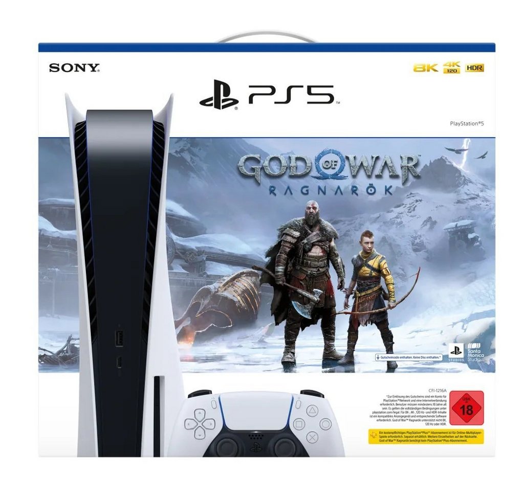 Playstation PlayStation 5 (PS5) inkl. God of War Ragnarök von Playstation
