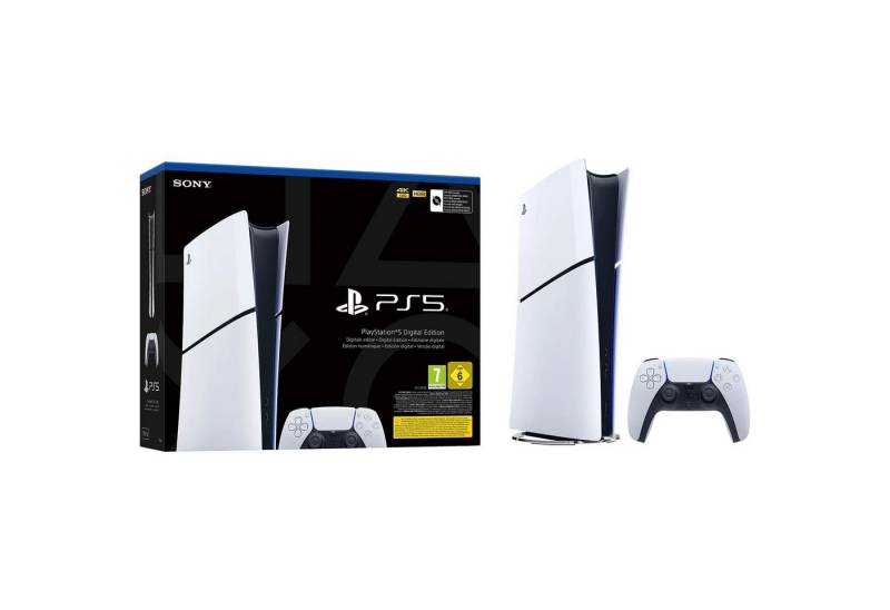 Playstation PlayStation 5 Slim DIGITAL Edition (PS5 Slim) - ohne Laufwerk 1TB von Playstation