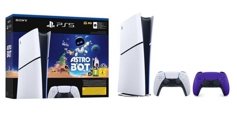 Playstation Playstation 5 Digital (Slim) Edition inkl. Astro Bot 1TB, Astro Bot Bundle von Playstation