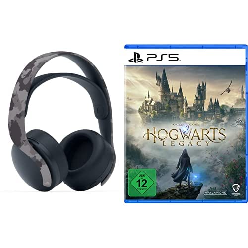 Playstation Pulse 3D™-Wireless-Headset - Grey Camouflage 5 + Hogwarts Legacy 5 von Playstation