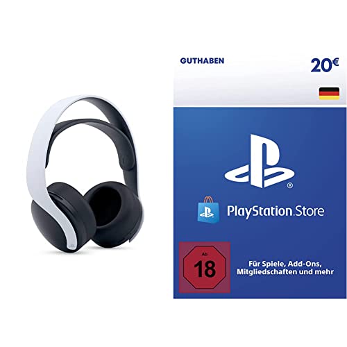 Playstation Pulse 3D-Wireless Headset 5 + PSN Guthaben | 20 EUR | deutsches Konto | PS5/PS4 Download Code von Playstation