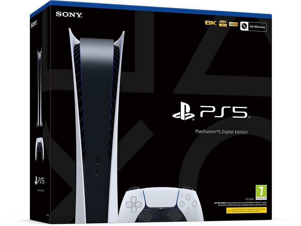 Playstation Sony PlayStation 5 Digital - SSD, HDR Gaming, kein Laufwerk von Playstation