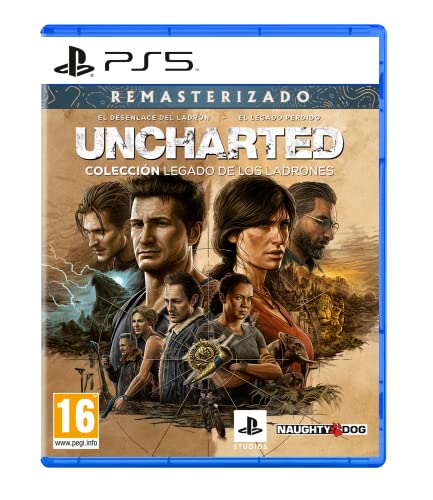 Playstation Uncharted: Legacy of Thieves (Remastered Collection) für PS5 (100 uncut Version) (Deutsche Verpackung) von Playstation