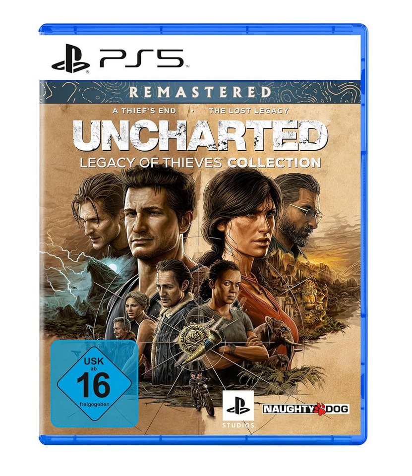 Uncharted: Legacy of Thieves Collection Remastered PlayStation 5 Uncharted: Legacy of Thieves Collection Remastered PlayStation 5 von Playstation