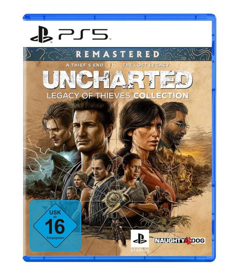 Uncharted: Legacy of Thieves Collection Remastered PlayStation 5 von Playstation