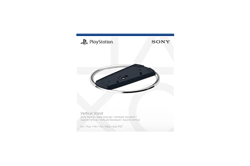 PS5 - Vertikaler Standfuß (Silber/Schwarz) von Sony Interactive Entertainment