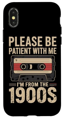 Bitte haben Sie Geduld 1900s Hülle für iPhone X/XS Bitte haben Sie Geduld 1900s Hülle für iPhone X/XS von Please Be Patient With Me I'm From The 1900s Gift