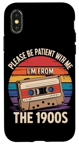 Bitte haben Sie Geduld 1900s Hülle für iPhone X/XS Bitte haben Sie Geduld 1900s Hülle für iPhone X/XS von Please Be Patient With Me I'm From The 1900s Gift