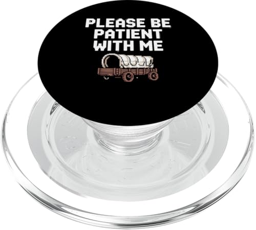 Bitte haben Sie Geduld 1900s PopSockets PopGrip für MagSafe Bitte haben Sie Geduld 1900s PopSockets PopGrip für MagSafe von Please Be Patient With Me I'm From The 1900s Gift