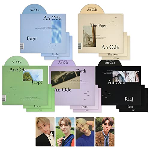 SEVENTEEN - 3rd Album [An Ode] (Version Random) Out Envelope + Photobook + Mini Photobook + Photocard + CD-R + 2 Pin Button Badges + 4 Extra Photocards von Pledis Ent.