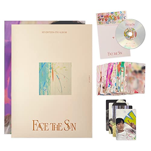 SEVENTEEN - 4th Album [Face the Sun] (CARAT Ver./Random) Hardcover Binder + Booklet + Digipak + CD-R + Lyric Book + Photo Card von Pledis Ent.