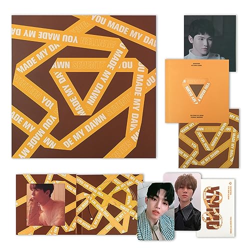 SEVENTEEN - 6th Mini Album [YOU MADE MY DAWN] (Re-release) (ETERNAL SUNSHINE Ver.) Photobook + Lyrics + CD-R + Lenticular + Photocard + Behind Card + Sticker + 2 Pin Badges + 4 Extra Photocards von Pledis Ent.