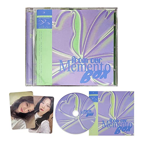 fromis_9 - 5th Mini Album [from our Memento Box] (Jewel Case Ver.) Cover + Booklet + CD-R + Photo Card + 2 Pin Button Badges von Pledis Ent.