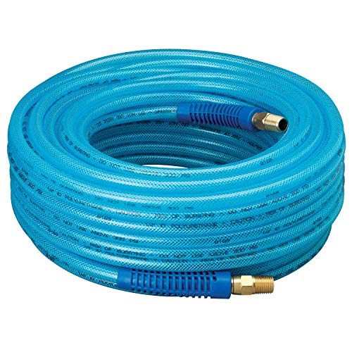 Amflo 12-25E Polyurethane Air Hose - Non-marring, Smooth Finish, Easy to Carry, Lightweight, Cold Weather Flexible, Great Indoors or Out, 1/4" X 100' von Plews