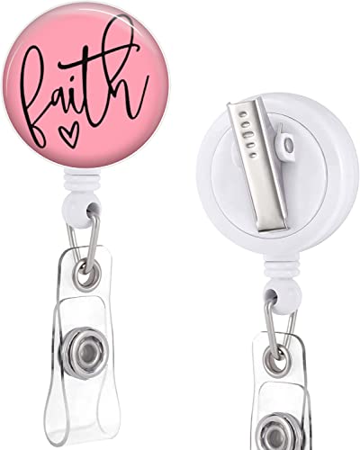 Badge Reels Holder Retractable with ID Clip for Nurse Name Tag Card Christian Nursing Doctor Medical Pink Work Office Alligator Clip ZJK0626 Badge Reels Holder Retractable with ID Clip for Nurse Name Tag Card Christian Nursing Doctor Medical Pink Work Office Alligator Clip ZJK0626 von Plifal