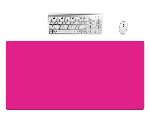 Gaming Mauspad XXL Pink - Schreibtischunterlage - Hochwertiges Mousepad In 2 Größen - Schreibtisch Matte - Bessere Präzision und Geschwindigkeit (60x35cm) von PlimPlom