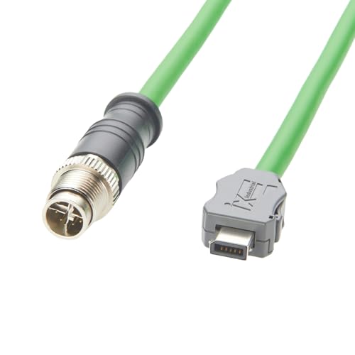 IX40G-B-10S-CV(7.0) IX B Key auf M12 8-poliger X-Code-Stecker, 10 Gbit/s, geschirmtes industrielles Cat6A-Ethernet-GigE-Vision-Kamerakabel für industrielle Bildverarbeitung von Plinkwirekb