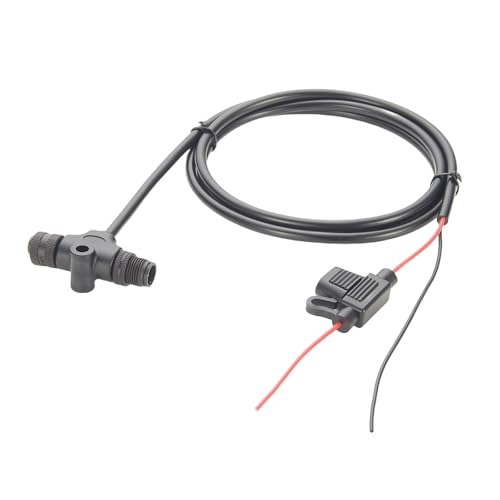 NMEA 2000 N2K T-Netzkabel mit Sicherung, IP67, Marine-Qualität, M12, 5-poliger Stecker auf Buchse, Rückgrat, für Lowrance Simrad B&G Navico Garmin-Netzwerke (1,5 m) von Plinkwirekb