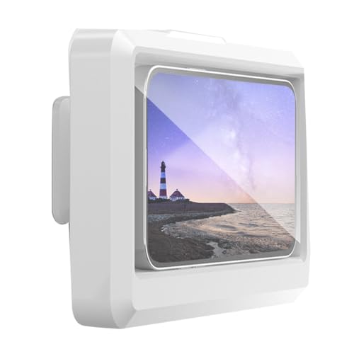 Plookyoe Badezimmer Handyhalterung Wasserdicht Touchable Case Wandmontage Küche WC Smartphone Aufbewahrungsbox Ständer Plookyoe Badezimmer Handyhalterung Wasserdicht Touchable Case Wandmontage Küche WC Smartphone Aufbewahrungsbox Ständer von Plookyoe