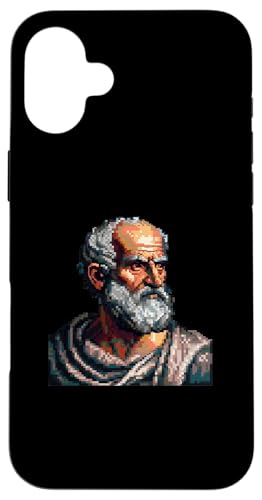 Plotinus Pixelkunst Hülle für iPhone 16 Plus Plotinus Pixelkunst Hülle für iPhone 16 Plus von Plotinus Greek Platonist Philosopher Roman Designs
