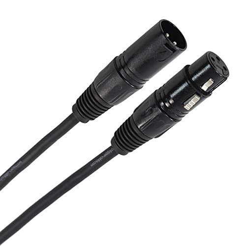 Plugger Câble DMX XLR femelle 3b/mâle 3b 1m50 Noir von Plugger