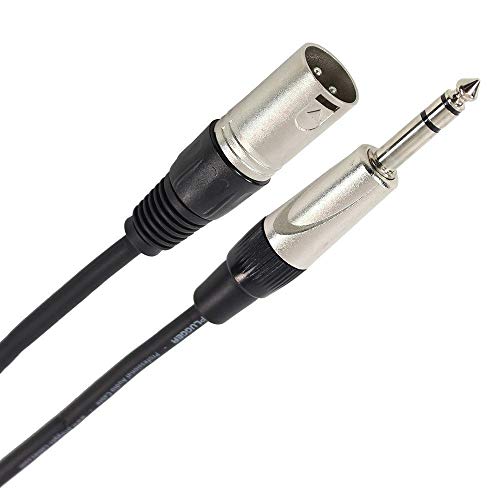 Plugger Câble XLR mâle 3b/Jack mâle stéréo 3 m Noir Plugger Câble XLR mâle 3b/Jack mâle stéréo 3 m Noir von Plugger