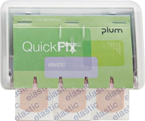 Plum Pflasterspender QuickFix® UNO B130xH85xT35ca.mm transp. Plum Safety ApS von Plum Safety ApS