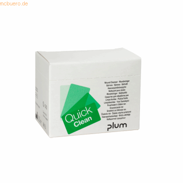 Plum Wundreinigungstuch QuickClean 5151 20 Stück Plum Wundreinigungstuch QuickClean 5151 20 Stück von Plum