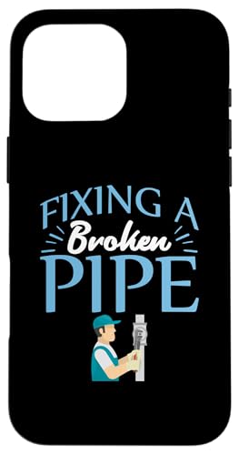 Befestigung eines gebrochenen Rohres Klempner Design für Klempner Hülle für iPhone 16 Pro Max Befestigung eines gebrochenen Rohres Klempner Design für Klempner Hülle für iPhone 16 Pro Max von Plumber Design Ideas For Plumbers