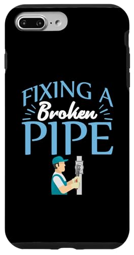Befestigung eines gebrochenen Rohres Klempner Design für Klempner Hülle für iPhone 7 Plus/8 Plus Befestigung eines gebrochenen Rohres Klempner Design für Klempner Hülle für iPhone 7 Plus/8 Plus von Plumber Design Ideas For Plumbers