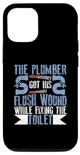 Ein bündig gewundenes Klempner-Design mit Wortspiel Hülle für iPhone 12/12 Pro Ein bündig gewundenes Klempner-Design mit Wortspiel Hülle für iPhone 12/12 Pro von Plumber Design Ideas For Plumbers