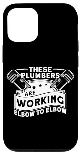 Ellenbogen zu Ellenbogen Arbeit Klempner Design für Rohrmonteur Hülle für iPhone 12/12 Pro Ellenbogen zu Ellenbogen Arbeit Klempner Design für Rohrmonteur Hülle für iPhone 12/12 Pro von Plumber Design Ideas For Plumbers