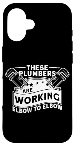 Ellenbogen zu Ellenbogen Arbeit Klempner Design für Rohrmonteur Hülle für iPhone 16 Ellenbogen zu Ellenbogen Arbeit Klempner Design für Rohrmonteur Hülle für iPhone 16 von Plumber Design Ideas For Plumbers