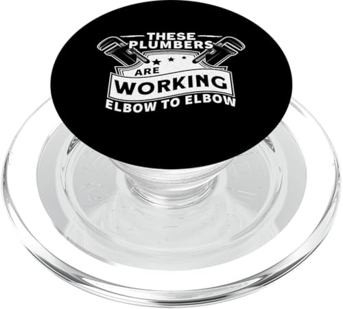 Ellenbogen zu Ellenbogen Arbeit Klempner Design für Rohrmonteur PopSockets PopGrip für MagSafe Ellenbogen zu Ellenbogen Arbeit Klempner Design für Rohrmonteur PopSockets PopGrip für MagSafe von Plumber Design Ideas For Plumbers