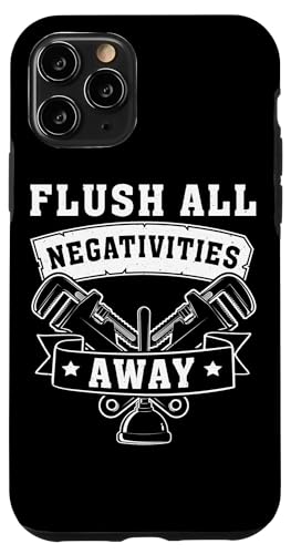 Flush All Negativities Away Klempner Design für Klempner Hülle für iPhone 11 Pro Flush All Negativities Away Klempner Design für Klempner Hülle für iPhone 11 Pro von Plumber Design Ideas For Plumbers