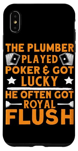 Klempner-Design für Rohrmonteur und Poker-Fan Hülle für iPhone XS Max Klempner-Design für Rohrmonteur und Poker-Fan Hülle für iPhone XS Max von Plumber Design Ideas For Plumbers