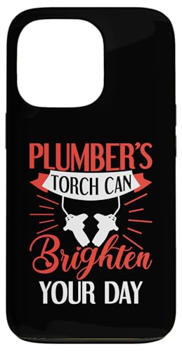 Klempner Fackel Klempner Design für Rohrmonteur Hülle für iPhone 13 Pro von Plumber Design Ideas For Plumbers