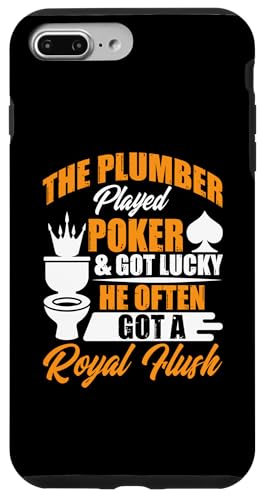 Klempner- und Schürhaken-Design für Rohrmonteur und Tischler Hülle für iPhone 7 Plus/8 Plus Klempner- und Schürhaken-Design für Rohrmonteur und Tischler Hülle für iPhone 7 Plus/8 Plus von Plumber Design Ideas For Plumbers