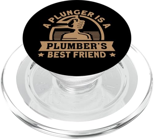 Plunger A Plumber's Best Friend Klempner Design PopSockets PopGrip für MagSafe Plunger A Plumber's Best Friend Klempner Design PopSockets PopGrip für MagSafe von Plumber Design Ideas For Plumbers