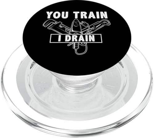 You Train, I Drain Klempner Design für Klempner und Monteur PopSockets PopGrip für MagSafe You Train, I Drain Klempner Design für Klempner und Monteur PopSockets PopGrip für MagSafe von Plumber Design Ideas For Plumbers