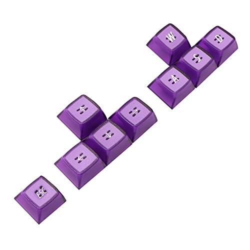 Plumflex EMA Profil WASD Richtungspfeiltasten Tastenkappe Hintergrundbeleuchtung Tastenkappen für Cherry MX Switches Mechanische Tastatur Tastenkappe, Lila Plumflex EMA Profil WASD Richtungspfeiltasten Tastenkappe Hintergrundbeleuchtung Tastenkappen für Cherry MX Switches Mechanische Tastatur Tastenkappe, Lila von Plumflex