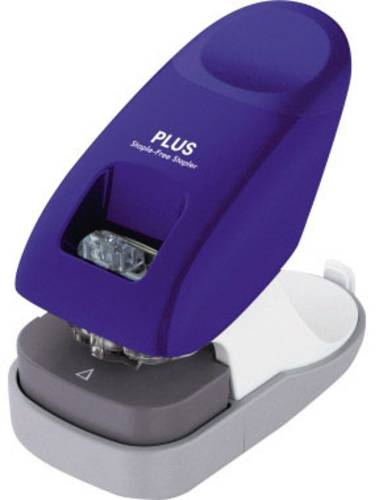 Plus Japan 31260 Heftgerät Blau Heftleistung: 10 Bl. (80 g/m²) von Plus Japan
