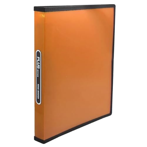 Plus Office Ordner PP Plus A4 4A/25 Orange gestreift von Plus Office