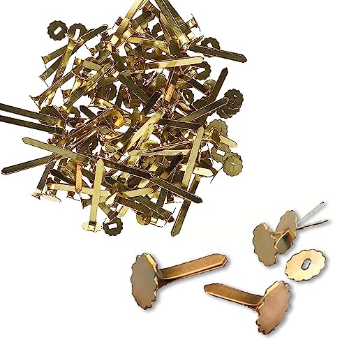 Plus Office fl-41 – Ibifile Messing mit Gewinde, 100 Stück, 41 mm von Plus Office